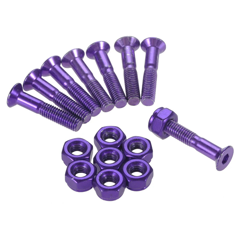 Skateboard Screw Hardware 1" full set