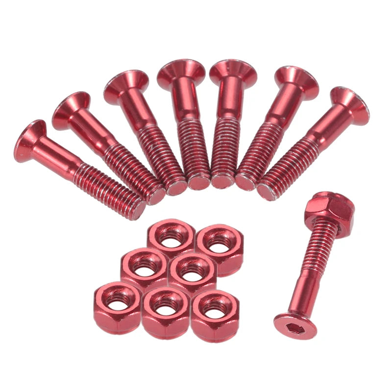 Skateboard Screw Hardware 1" full set