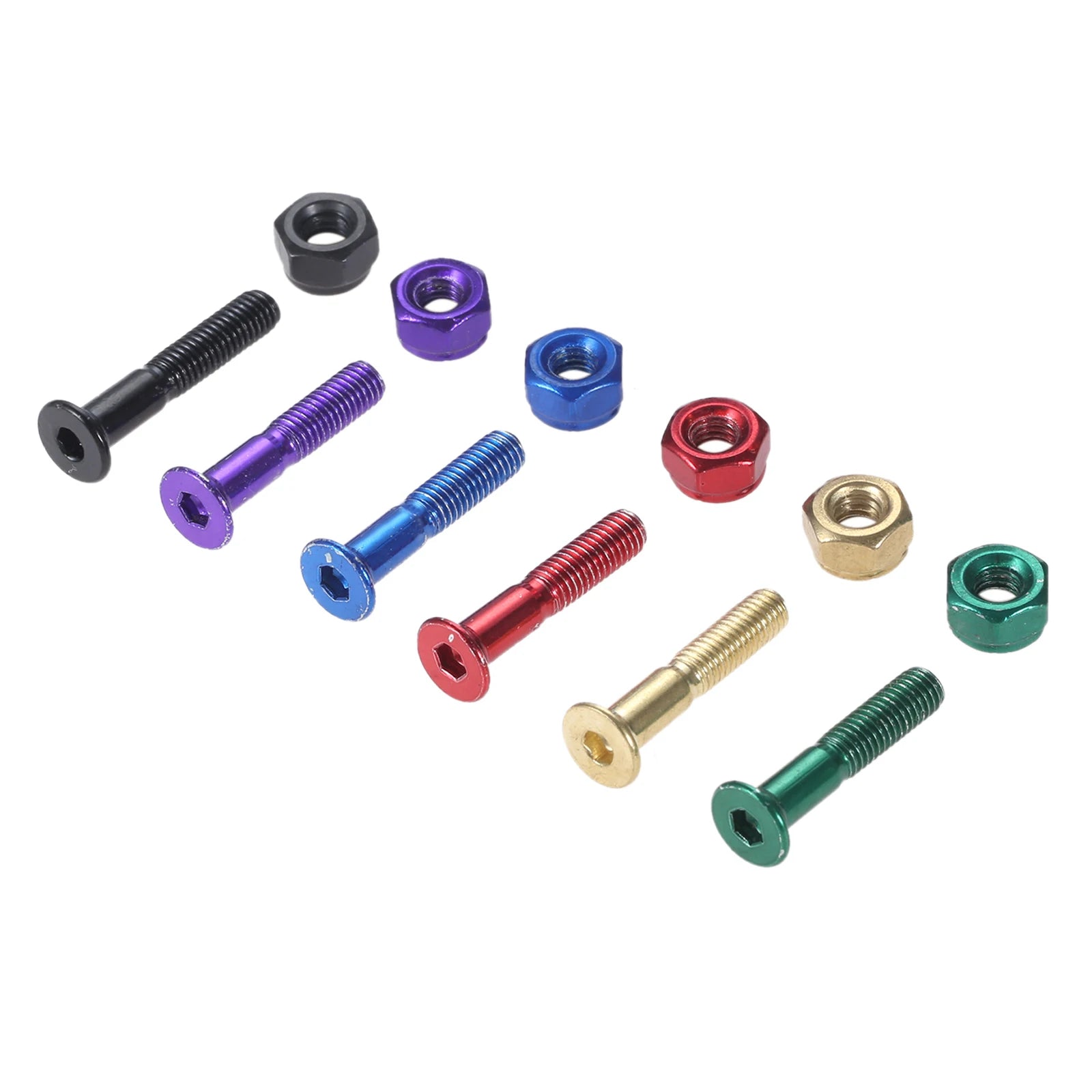 Skateboard Screw Hardware 1" full set